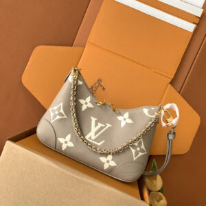 Boulogne Monogram Empreinte Leather Shoulder Bag
