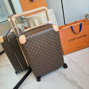 Louis Vuitton Horizon 55 Carry-On Suitcase in Brown Monogram Canvas