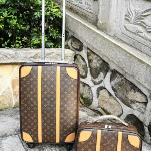 Louis Vuitton Leather Rose-Motif Small Bag