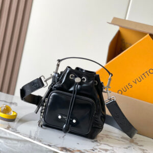 Noé Cargo Small Bucket Handbag