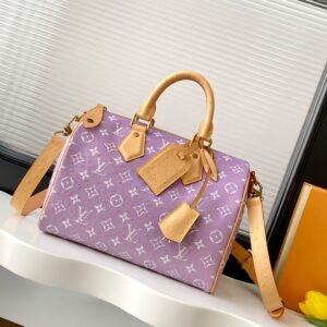 Speedy P9 Bandouliere 30 Monogram Leather Handbag