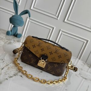 Louis Vuitton Pochette Métis East West Monogram Shoulder Bag