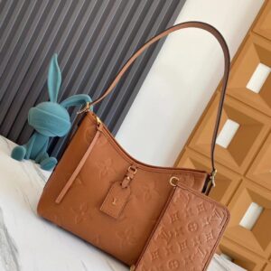 Louis Vuitton CarryAll PM Monogram Leather Handbag