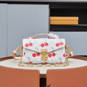 Louis Vuitton x Takashi Murakami Pochette Metis East West Cherry Bag M14231