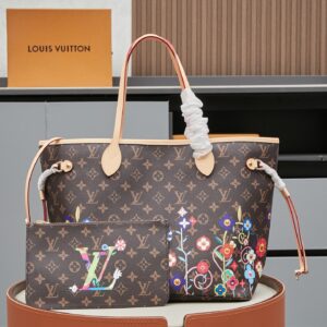 Louis Vuitton x Takashi Murakami Neverfull MM Tote Bag M13271