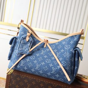 Louis Vuitton Carryall Cargo Small Denim Handbag M28287