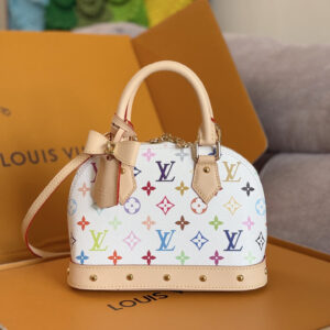Louis Vuitton x Takashi Murakami Alma BB Handbag M13078