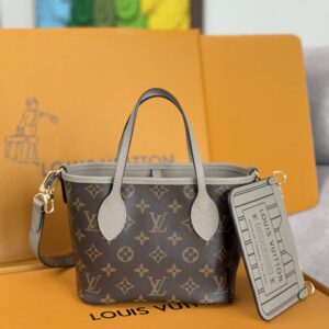 Louis Vuitton Neverfull Bandouliere Inside Out BB Reversible Tote Bag