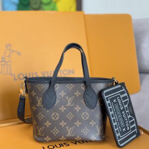Louis Vuitton Neverfull Bandouliere Inside Out BB Tote Bag M12099