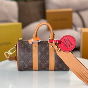 Louis Vuitton Keepall Bandouliere 25 Monogram Dust Crossbody Bag