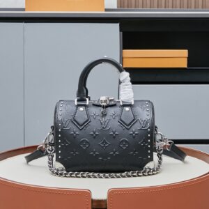 Louis Vuitton Monogram Bold Speedy 20 Trunk Handbag M14575