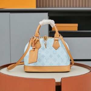 Louis Vuitton Alma BB Monogram Canvas Handbag