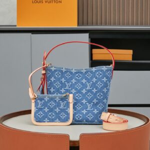 Louis Vuitton All In BB Denim Bucket Bag