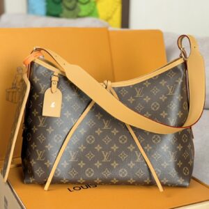 Louis Vuitton CarryAll MM Monogram Canvas Shoulder Bag
