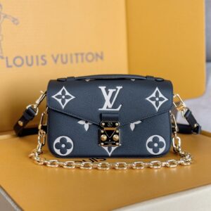 Pochette Metis East West Crossbody Bag in Monogram Empreinte Leather