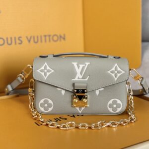 Louis Vuitton Pochette Metis East West Monogram Empreinte Leather Crossbody Bag