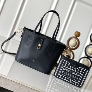 Louis Vuitton Neverfull Bandoulière Inside Out BB Reversible Monogram Tote Bag