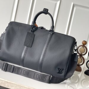 Louis Vuitton Keepall Travel Bag M21420, Black