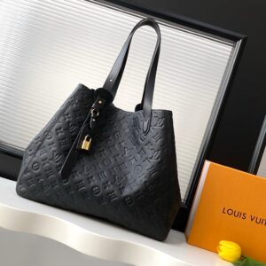 Louis Vuitton All In One MM Monogram Empreinte Leather Handbag