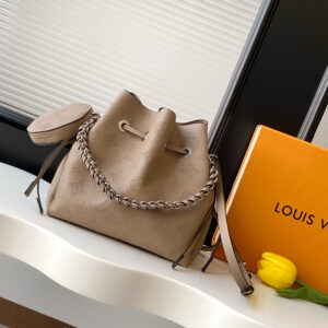 Louis Vuitton Bella Monogram Perforated Calfskin Handbag M57201