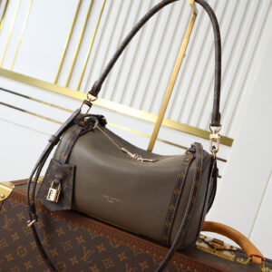 Express Small Handbag M26360, Smoky Gray Green