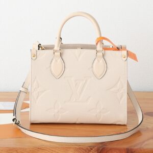 Louis Vuitton OnTheGo PM Monogram Empreinte Leather Tote Bag