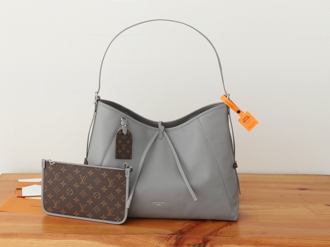Louis Vuitton CarryAll Dark Medium Tote Bag