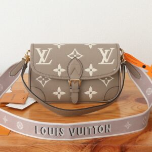 Louis Vuitton Diane Monogram Empreinte Leather Shoulder Bag