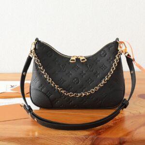 Boulogne Monogram Empreinte Leather Shoulder Bag