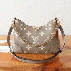 Boulogne Monogram Empreinte Leather Shoulder Bag