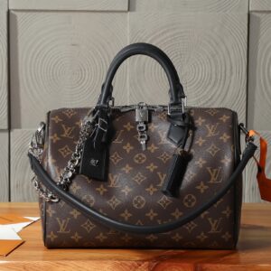 Louis Vuitton Speedy Soft 30 Dark Handbag