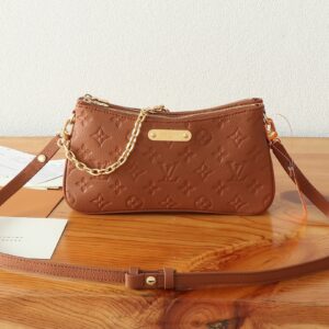 Louis Vuitton Liv Pochette Monogram Empreinte Leather Crossbody Bag