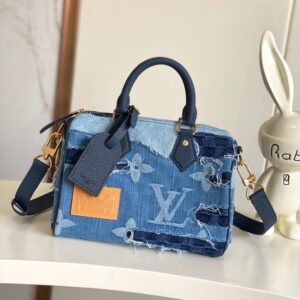 Louis Vuitton Speedy 25 Bandoulière Bag in Damier Denim