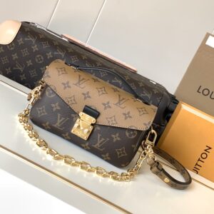 Louis Vuitton Pochette Metis East West Monogram Shoulder Bag