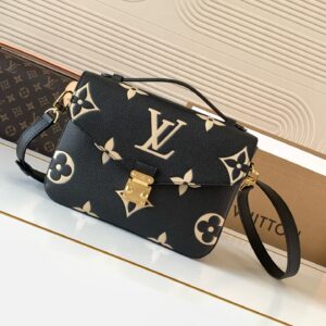 Louis Vuitton Pochette Metis Monogram Empreinte Shoulder Bag
