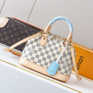 Louis Vuitton Alma BB Damier Azur Handbag