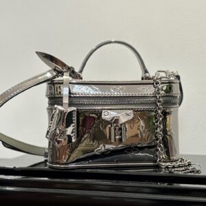 Louis Vuitton Vanity Chain Pouch Gunmetal