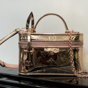 Louis Vuitton Vanity Chain Pouch Rose Gold
