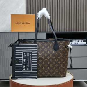 Louis Vuitton Neverfull MM Reversible Tote Bag