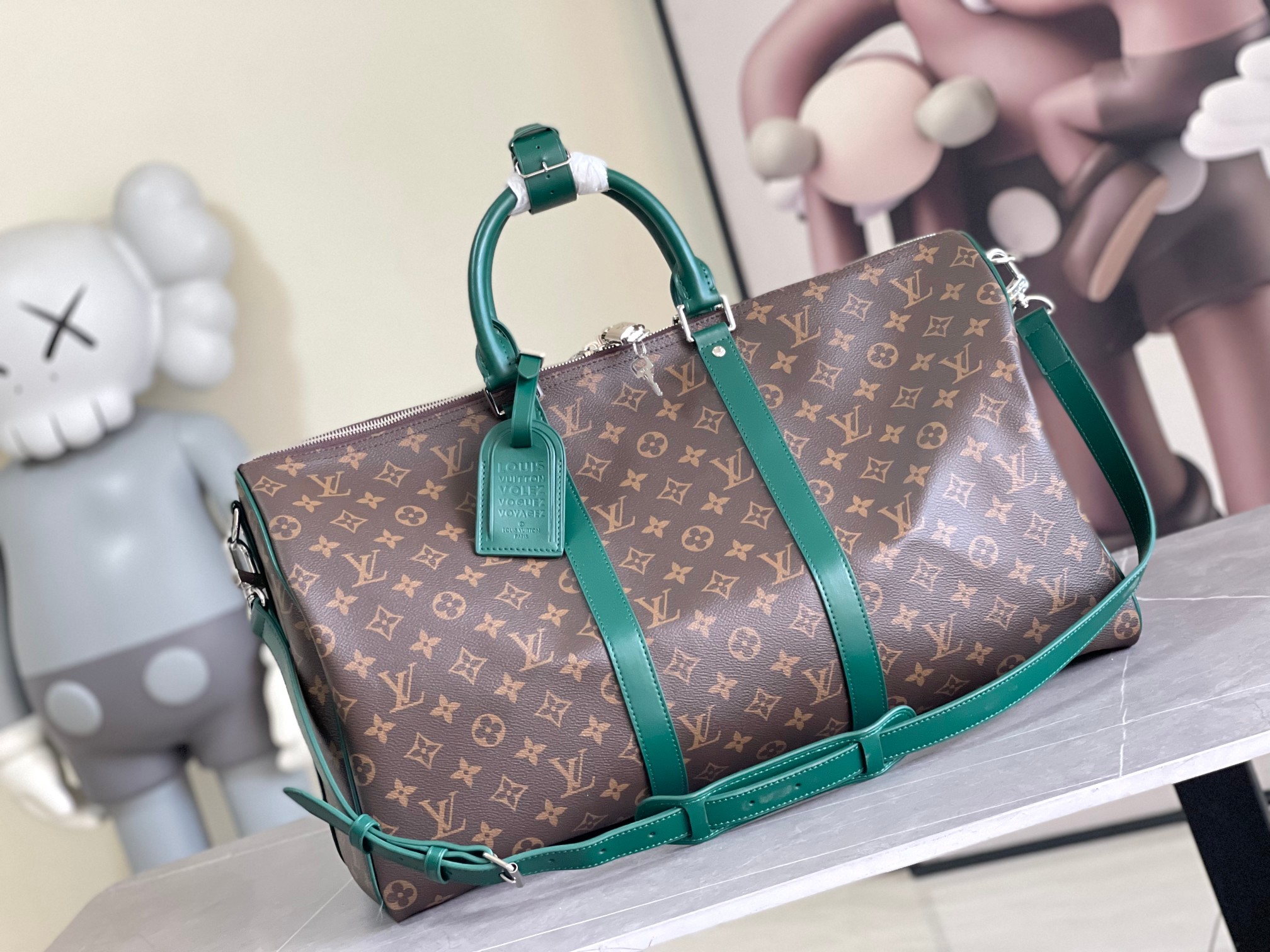 Louis Vuitton Keepall Bandouliere 50 Travel Bag