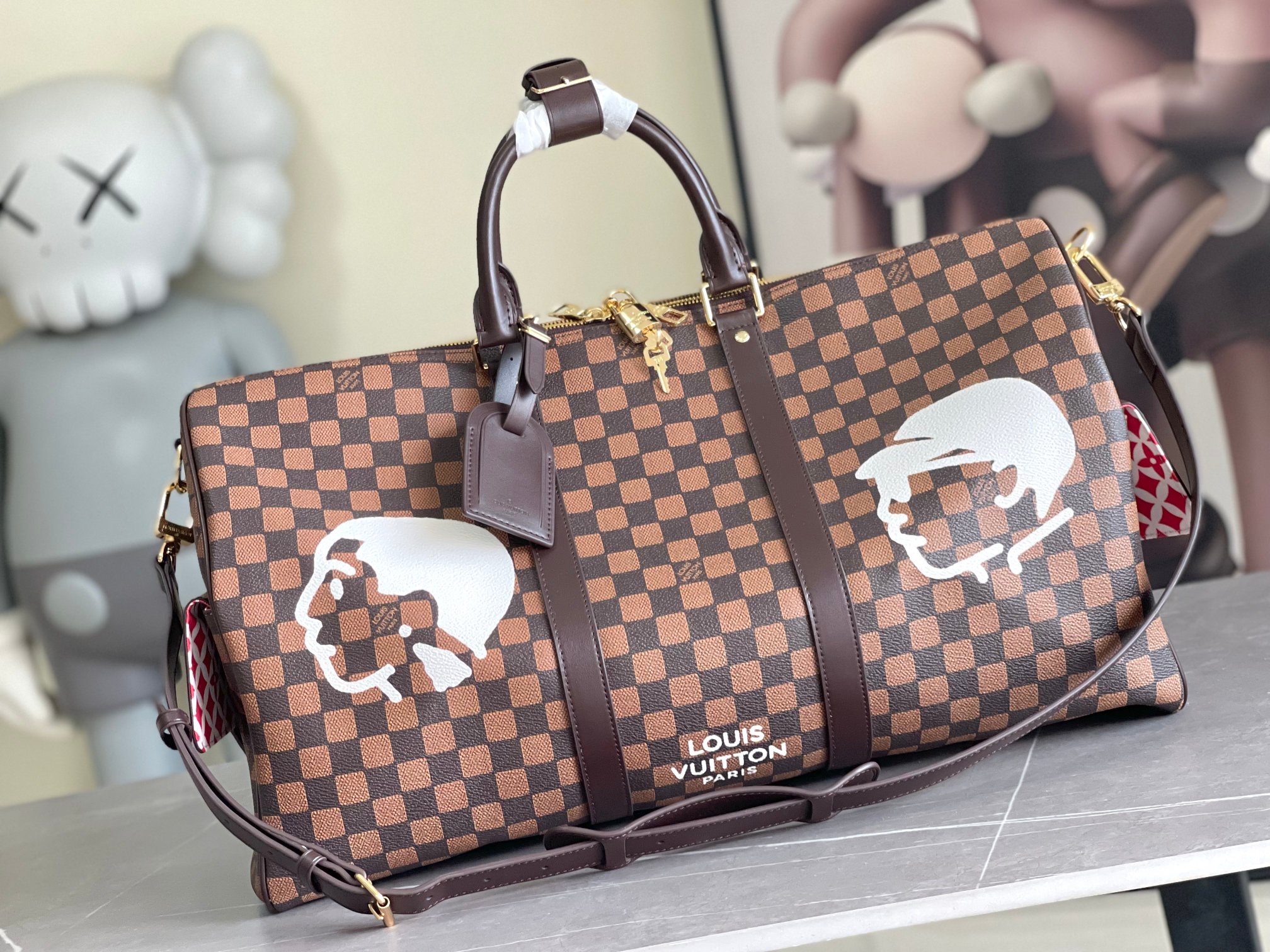 Louis Vuitton Keepall 50 Travel Bag