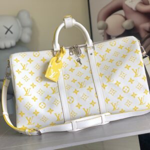 Louis Vuitton Keepall Bandouliere 50 Monogram Bandana Travel Bag