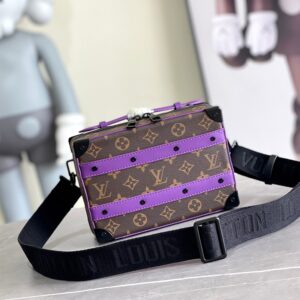 Louis Vuitton Handle Soft Trunk Blue M46264