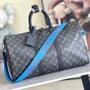 Louis Vuitton Keepall 45 Travel Bag Monogram Eclipse