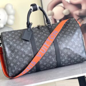 Keepall Bandouliere Travel Bag 45/50/55 Monogram Eclipse