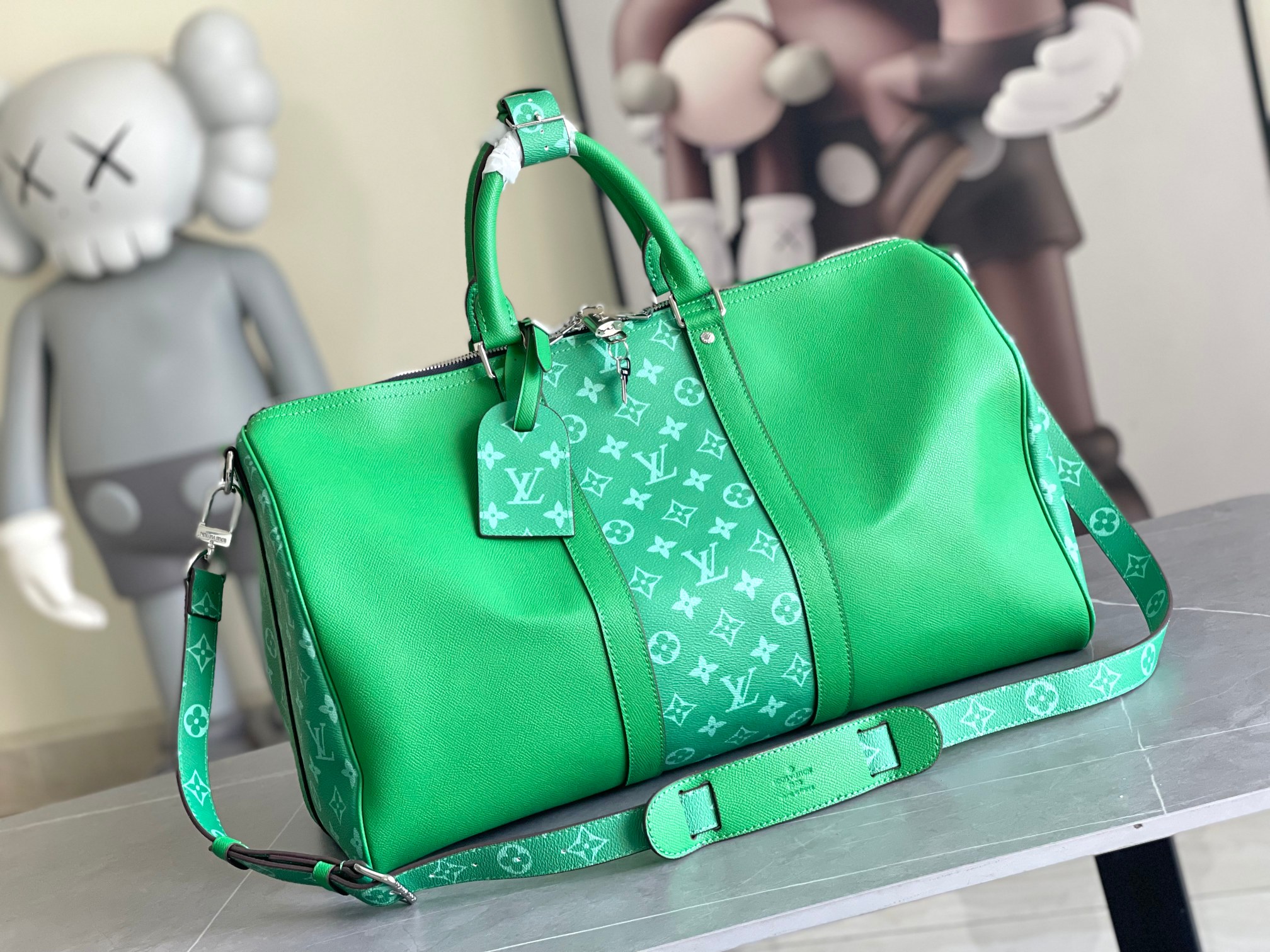 Louis Vuitton Keepall Travel Bag Taigarama 50