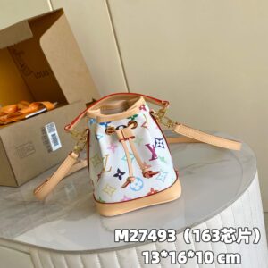 Louis Vuitton Nano Noe Monogram Canvas Bucket Bag