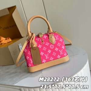 Louis Vuitton Alma BB Meowgram Canvas Top Handle Bag