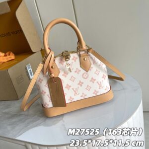 Louis Vuitton Alma BB Meowgram Canvas Bag