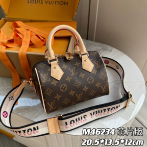 Louis Vuitton Speedy Bandouliere 20 Monogram Canvas Crossbody Bag